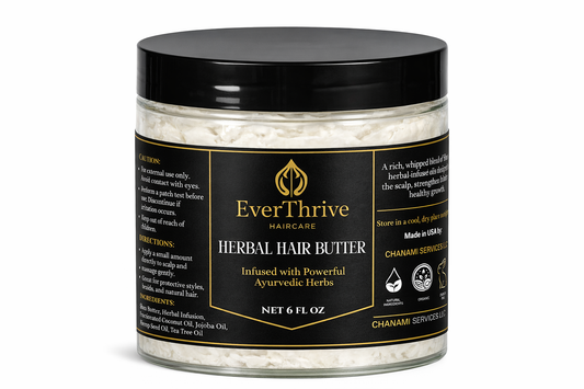 EverThrive Hair Growth Butter – Deep Moisture Hair Butter for Dry, Damaged & Natural Hair | Strengthen, Repair Grow Edges